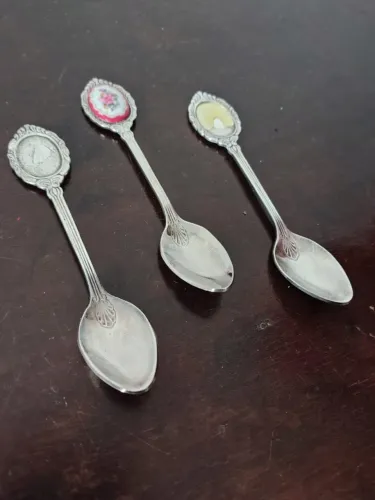 Conjunto de colheres chinesas para colecionador