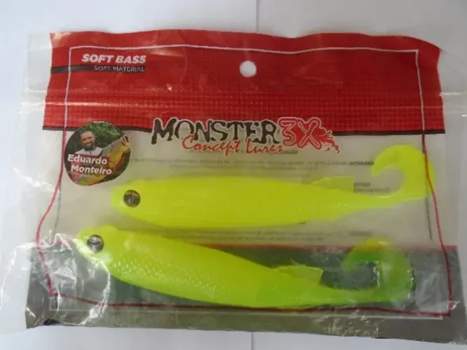 Isca Artificial E-shad De 15 Cm - Monster 3x Concept Lures