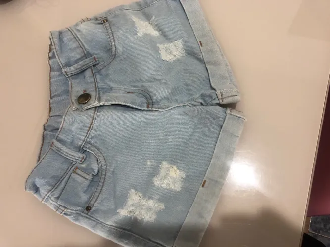 Short Jeans Destroyed Infantil TAM 9