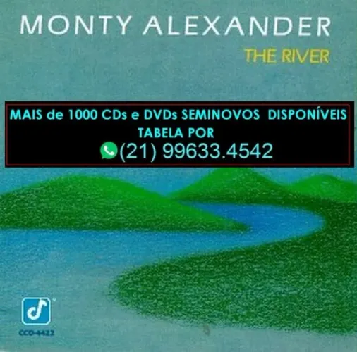 8 Cds Monty Alexander. Todos importados ENVIO MÍNIMO R$ 120,00