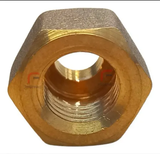 Porca De 1/4  e 3/8  Para Tubo Cobre Ar Condicionado E Refrigeração