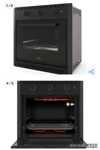 Forno de embutir elétrico 110v