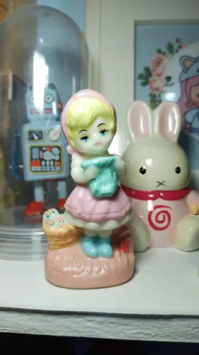Decoração Boneca kit com três Infantil Anos 80 Antigo