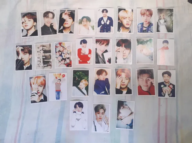 Cards BTS - Coleção de fotos