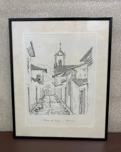 Quadro - RUA DO FOGO - PARATY