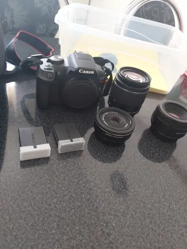 Kit de fotografia Câmera canon t7