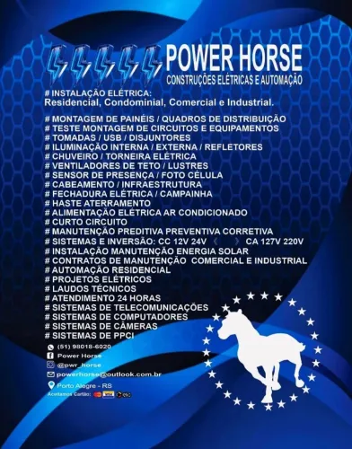 ELETRICISTA RESIDENCIAL COMERCIAL PREDIAL INDUSTRIAL