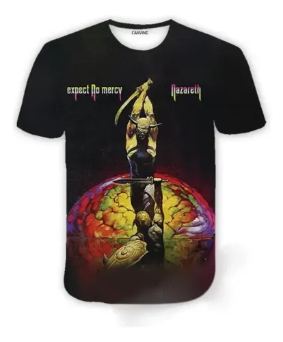 Camiseta Nazareth Expect No Mercy tamanho M