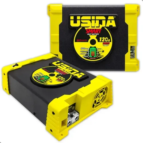 Fonte Carregador Automotiva Usina 120a 14.4v mono Battery Meter