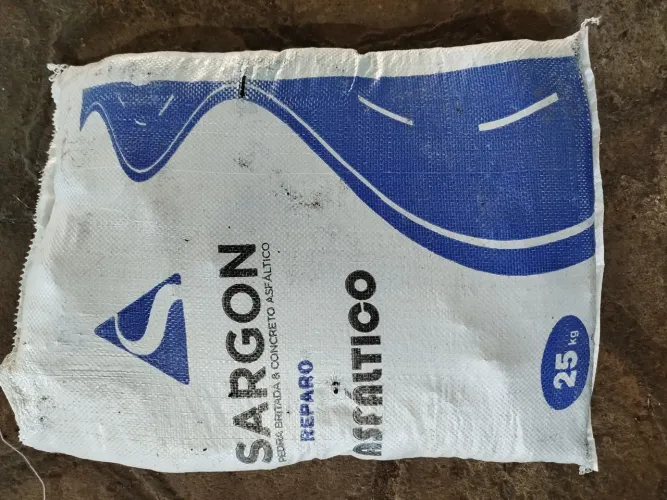 Asfalto frio  para Reparos - 25kg