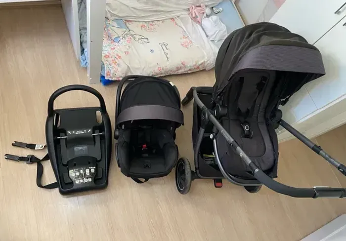 Carrinho de Bebê, Maxi Cosi Adorra, Conjunto Travel System