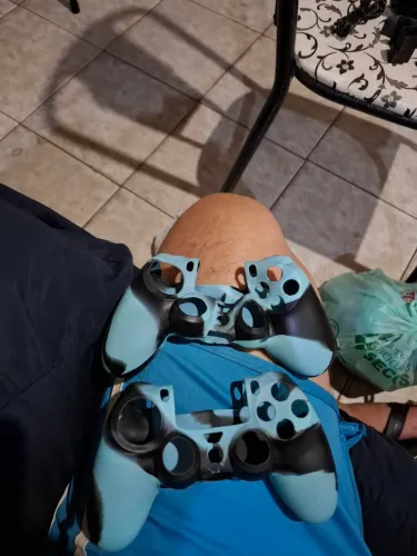 Capas de silicone para controle PS4