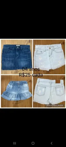 Lindos shorts e calças infantis
