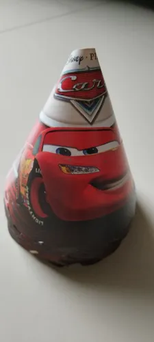 Festa aniversário menino tema Carros chapéu/garfos colherinhas descartáveis.