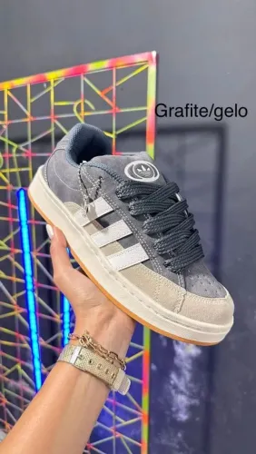 Tênis Adidas Grafite/Gelo