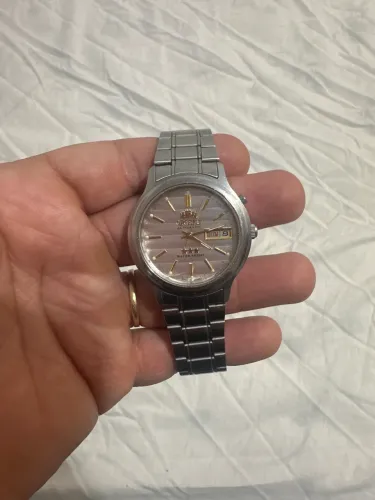 RELÓGIO ORIENT AUTOMÁTICO 3 ESTRELAS