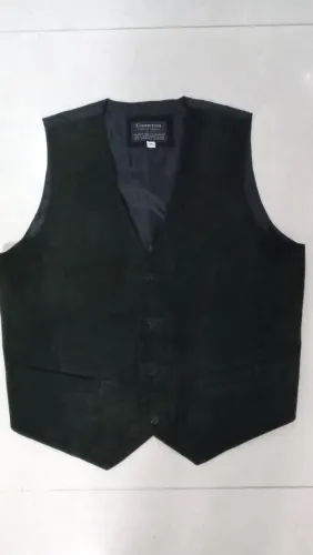 Colete de Couro Cameron - Elegância Clássica