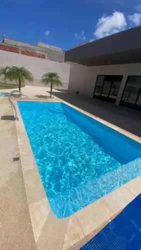 Piscina de 8 mts linha Rubi completa 