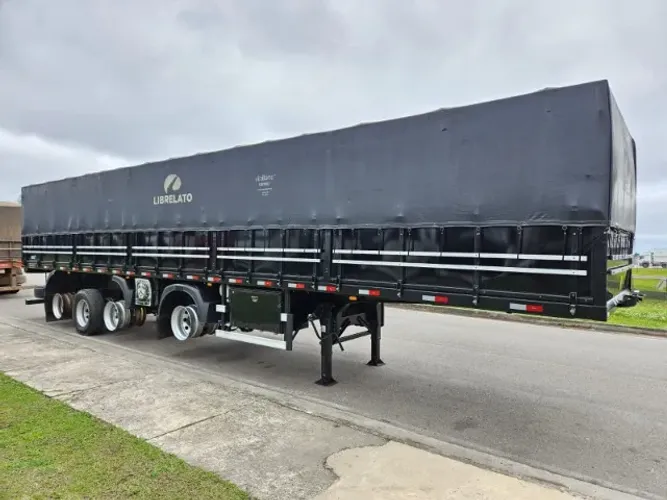 Carreta Graneleira 4 Eixo Librelato Ano 24 Compensado naval 13.5 x 2mts SEM PNEUS