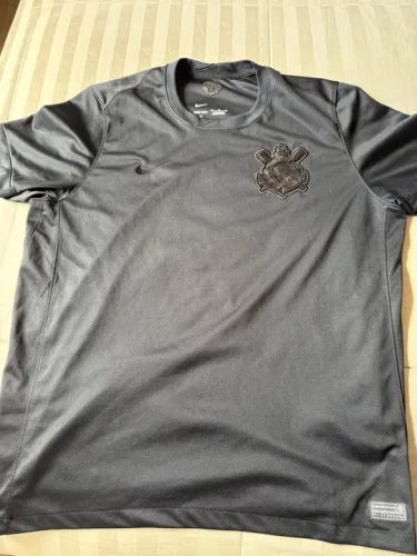 Camisa de Futebol Nike Corinthians Preta - GG
