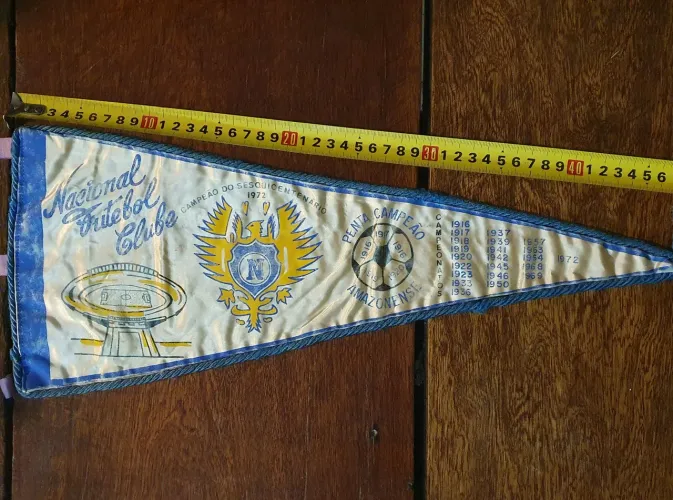 Linda flâmula do Nacional Futebol Clube Amazonas anos 70