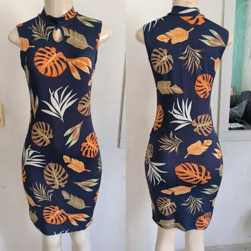 Vestidos canelados