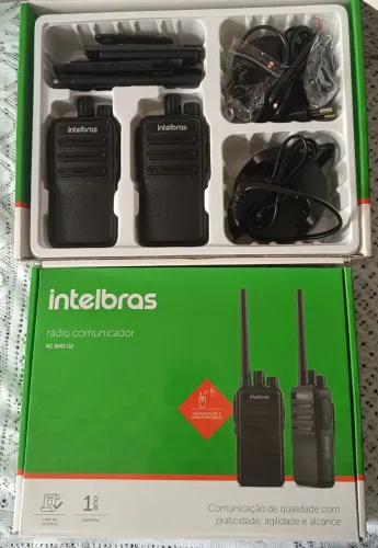 Rádio Comunicador Intelbras RC 3002 G2 - Longa Distância