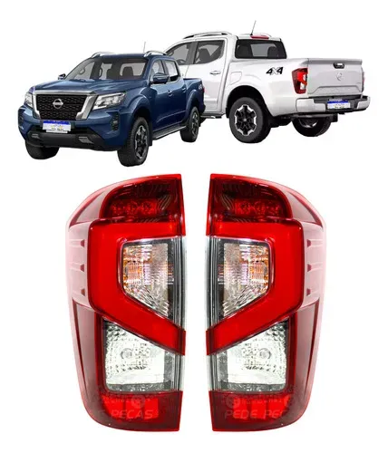 Lanterna Traseira Nissan Frontier 2022 2023 2024 Com Led