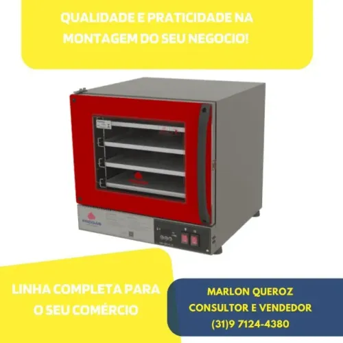 Forno Elétrico Turbo Fast Oven Progas Novo