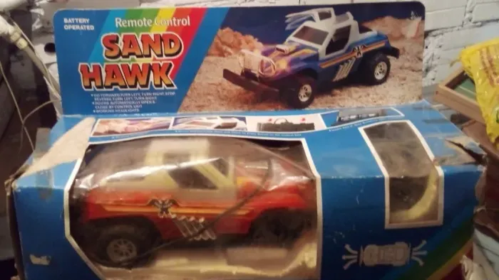 Carrinho controle remoto anos 80/90 Sand Hawk (NO ESTADO)