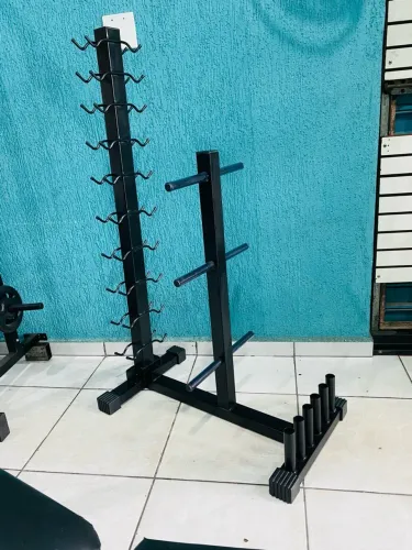 Suporte para Halteres ,Barras e anilhas 