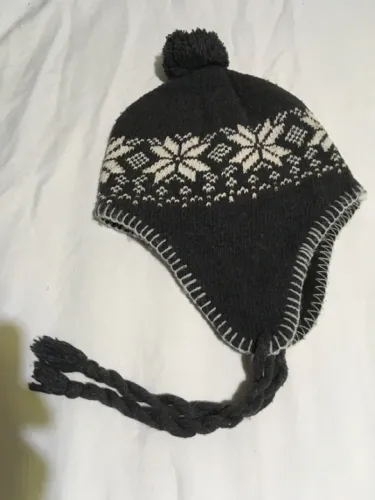 Gorro de frio de lã 