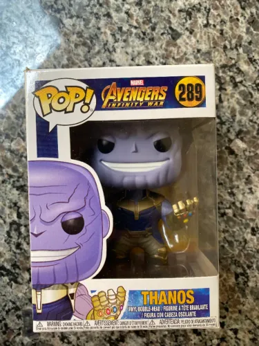Funko Pop! Thanos Guerra Infinita 289 Bubblehead Original Colecionável