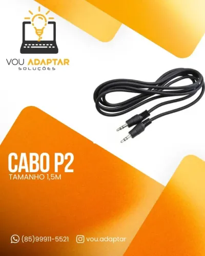 Cabo P2 x P2 1,5m