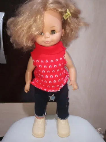 Boneca antiga Lala Lulu da estrela para restauro ou retirada de peças 