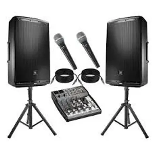 Locação som e palco