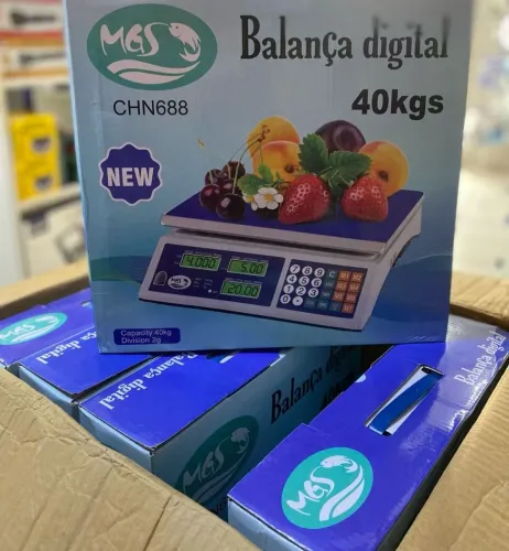 Balança Digital Comercial 40kg MGS CHN688 -