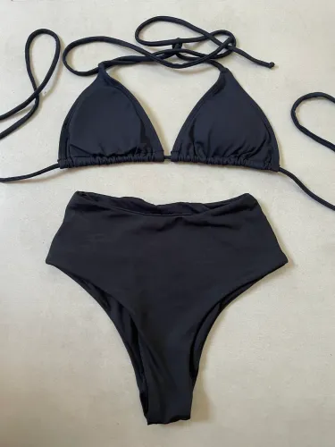 Lote biquinis estampados diversos tamanho P verão 