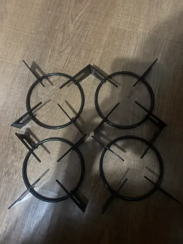 GRADE TREMPE ESMALTADA FOGÃO COOKTOP kit com 4