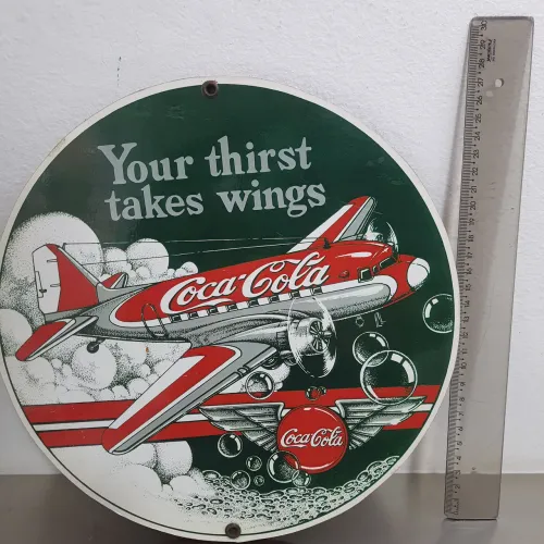 Quadro de parede da Coca Cola 