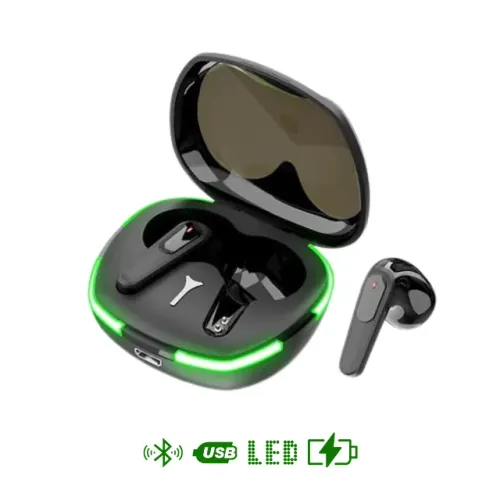 Fone de Ouvido sem Fio Bluetooth Preto - Pronta Entrega