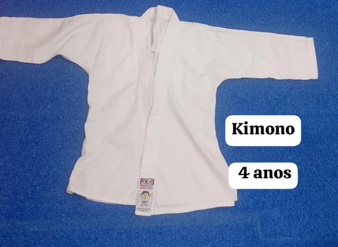 Lindo kimono infantil para praticas esportivas