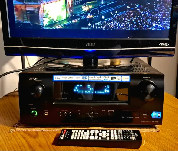 RECEIVER DENON AVR 2311CI 7.1 Z2 105 a 130w/ch 6 a 16ohms Hdmi ARC