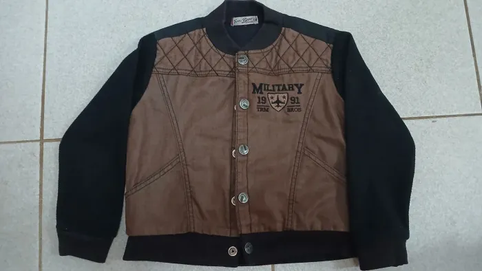 Jaqueta Bomber inf. Trim Bros tam 4
