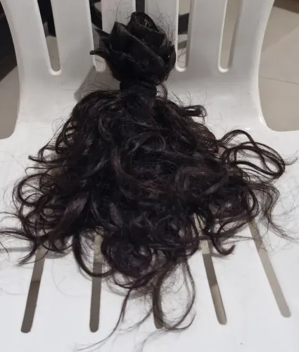 20 telas finas pra Peruca Cabelo Humano Cacheado 12 a 20cm
