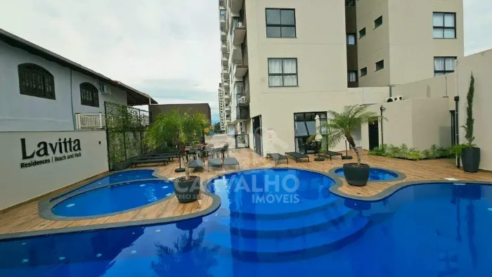 Apartamento novo para locação anual com 3 dormitórios no La Vitta, a 350 metros do mar em 