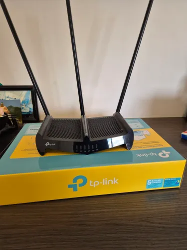 Roteador Tp-Link TL-WR941HP 450Mbps Alta Potência "Quebra Parede"