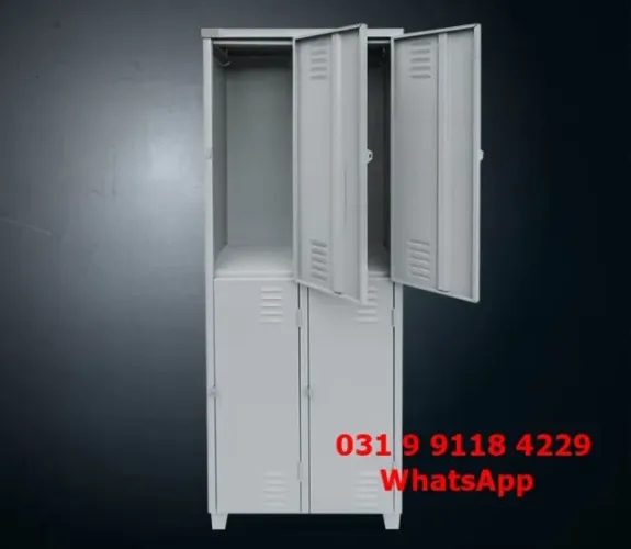 Roupeiro Locker Escaninho 4 Portas Grandes de Aço Entrega Grátis . Novo