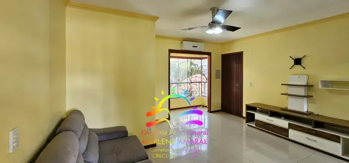 ALUGUEL ANUAL - Ótimo Apartamento - 3 Quartos em Canasvieiras - Cod. 163-628
