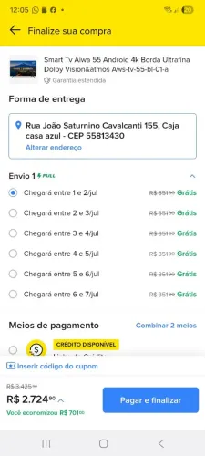 Vende-se tv 2mil